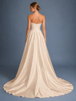 A-line Wedding Dress with Ruched 