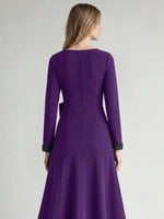 Stretch Satin Mother of the Bride Dress with Crystal