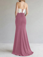 Trumpet Mother of the Bride Dress with Appliques