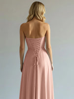 Sweetheart Bridesmaid Dress with Slit 