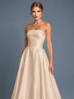 A-line Wedding Dress with Ruched 