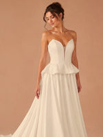 A-line Wedding Dress with Sweetheart 