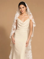 Mermaid Wedding Dress with Cowl Neck 