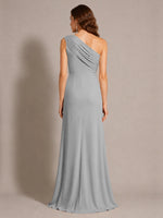 One-Shoulder Prom Dress with Slit