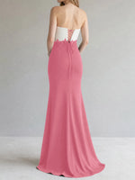 Trumpet Mother of the Bride Dress with Appliques