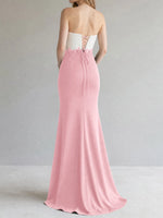 Trumpet Mother of the Bride Dress with Appliques