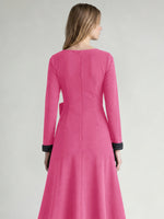 Stretch Satin Mother of the Bride Dress with Crystal