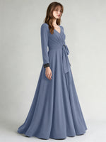 Stretch Satin Mother of the Bride Dress with Crystal