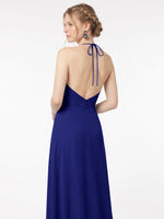 Chiffon Bridesmaid Dress with Halter 