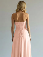 Sweetheart Bridesmaid Dress with Slit 