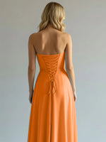Sweetheart Bridesmaid Dress with Slit 
