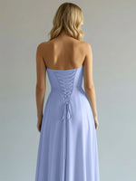 Sweetheart Bridesmaid Dress with Slit 