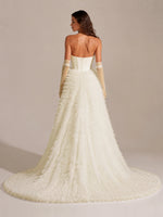 Tulle Wedding Dress with High-Low 