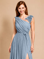 Chiffon Prom Dress with Appliques