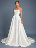 A-line Wedding Dress with Ruched 