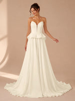 A-line Wedding Dress with Sweetheart 
