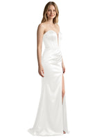 High Slit Sweetheart Prom Dress 