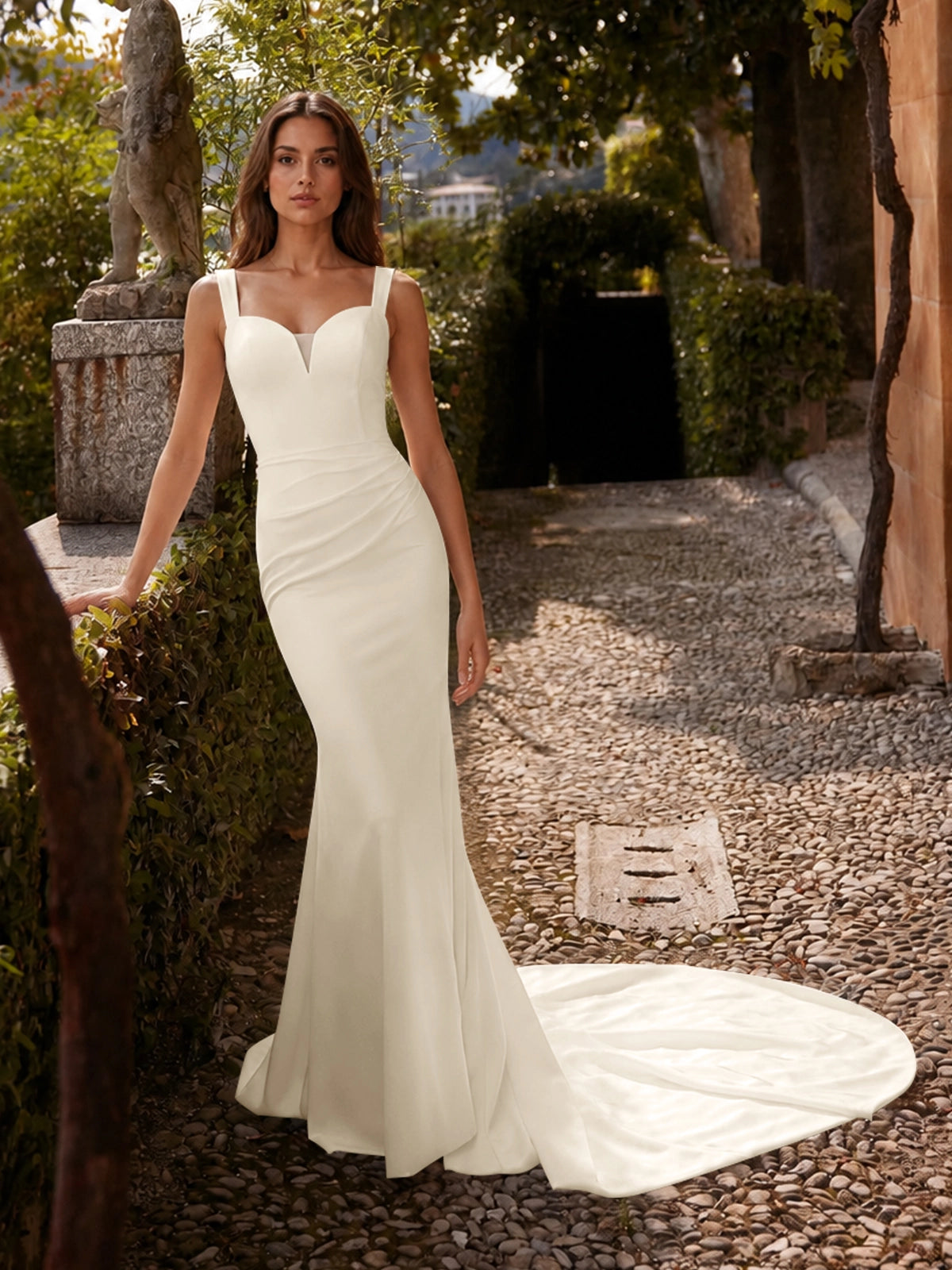 Mermiad Wedding Dress with Sweetheart Neckline