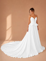 A-line Wedding Dress with Sweetheart 