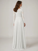 A-line Mother of the Bride Dress with Appliques