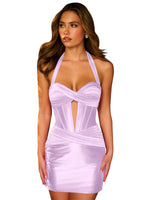 Cut Out Corset Bodycon Dress 