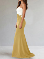 Trumpet Mother of the Bride Dress with Appliques