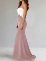 Trumpet Mother of the Bride Dress with Appliques