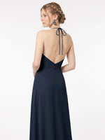 Chiffon Bridesmaid Dress with Halter 