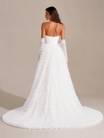 Tulle Wedding Dress with High-Low 