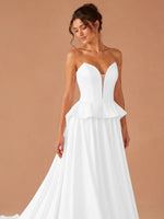A-line Wedding Dress with Sweetheart 