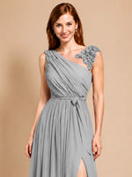 Chiffon Prom Dress with Appliques
