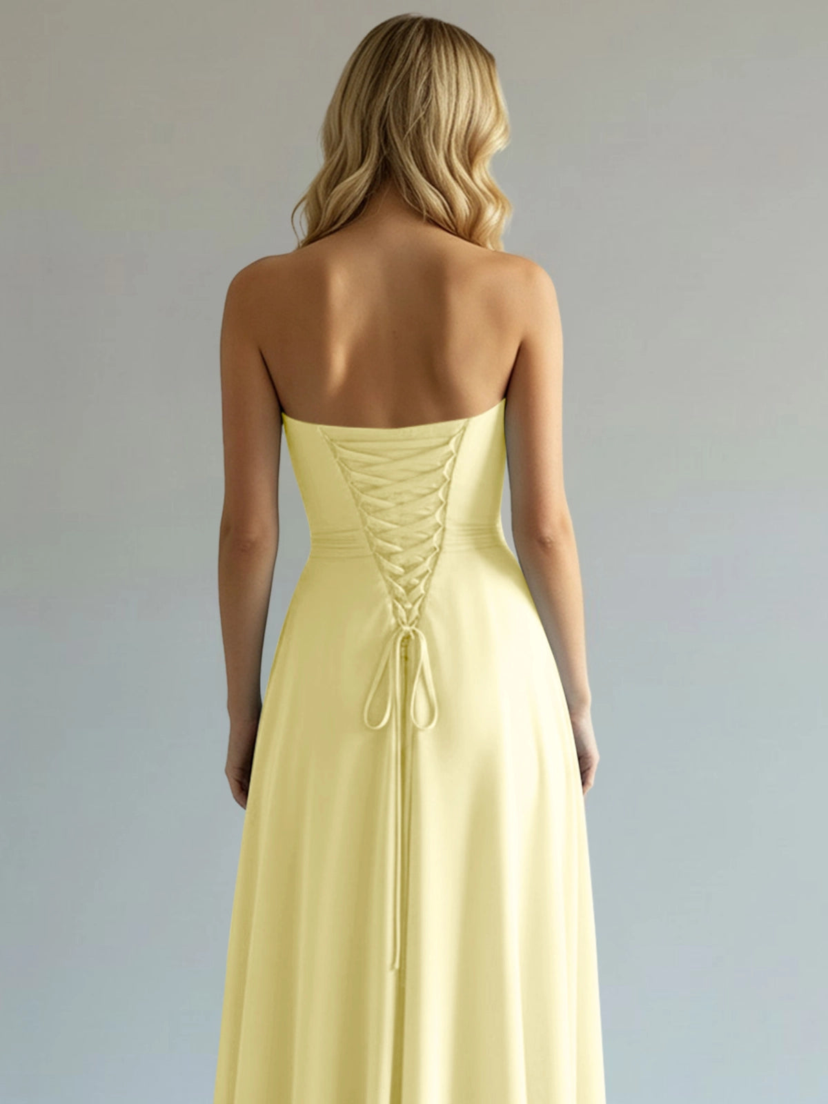 Sweetheart Bridesmaid Dress with Slit 
