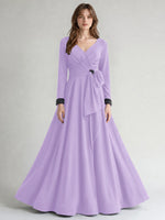Stretch Satin Mother of the Bride Dress with Crystal