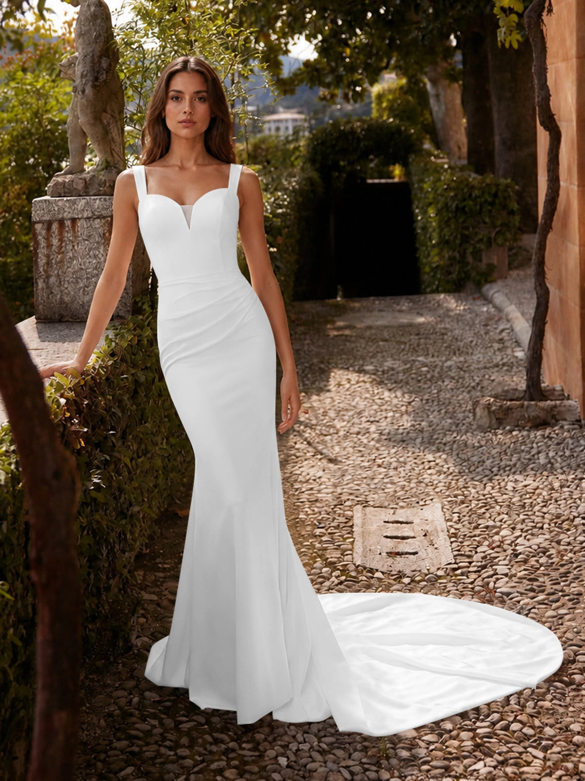 Mermiad Wedding Dress with Sweetheart Neckline