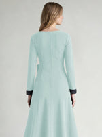 Stretch Satin Mother of the Bride Dress with Crystal