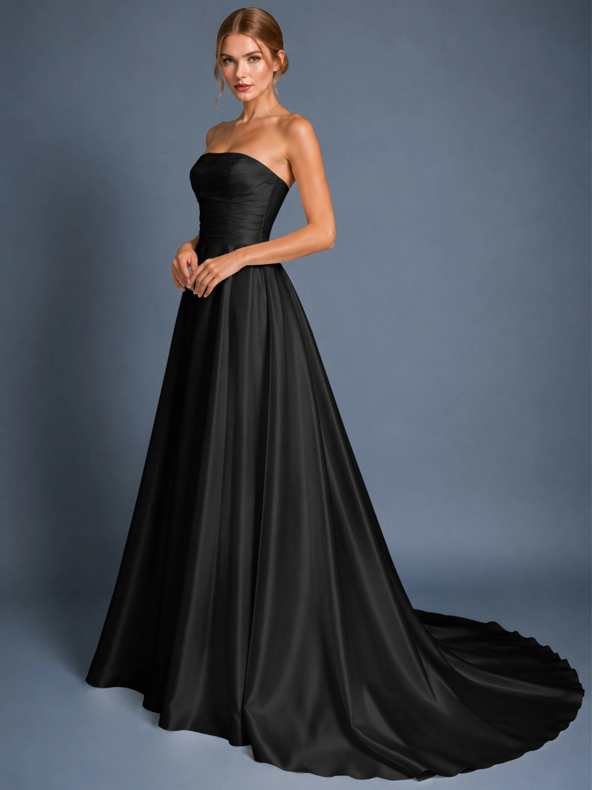 A-line Wedding Dress with Ruched 