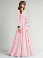 Stretch Satin Mother of the Bride Dress with Crystal