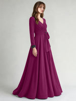 Stretch Satin Mother of the Bride Dress with Crystal