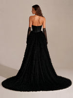 Tulle Wedding Dress with High-Low 