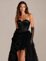 Tulle Wedding Dress with High-Low 