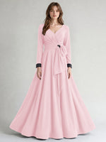 Stretch Satin Mother of the Bride Dress with Crystal
