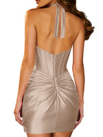 Cut Out Corset Bodycon Dress 