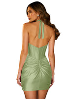 Cut Out Corset Bodycon Dress 