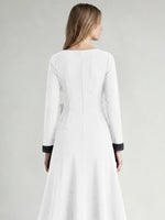 Stretch Satin Mother of the Bride Dress with Crystal