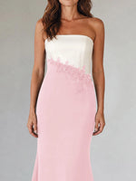 Trumpet Mother of the Bride Dress with Appliques