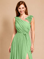 Chiffon Prom Dress with Appliques