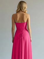 Sweetheart Bridesmaid Dress with Slit 
