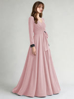 Stretch Satin Mother of the Bride Dress with Crystal