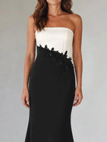 Trumpet Mother of the Bride Dress with Appliques