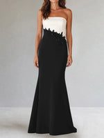 Trumpet Mother of the Bride Dress with Appliques